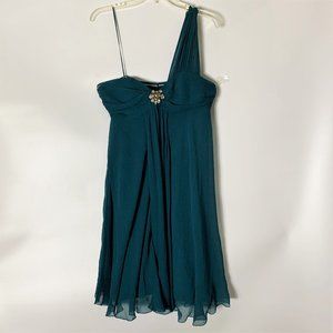 Nicole Miller  spaghetti strap and one-shoulder Dress
